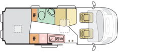 Dnevni tloris Twin 640 SPB Family (aut)