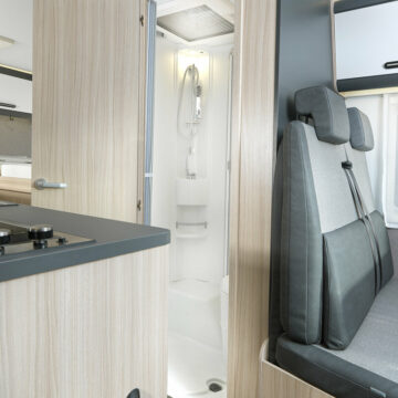 Avtodom Sun Living C65SL - odprta kopalnica