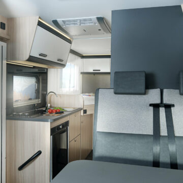 Notranjost avtodoma Sun Living C65SL