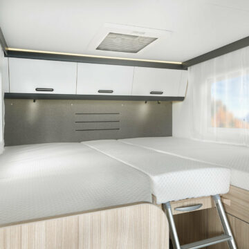 Združeni postelji v avtodomu Sun Living C65SL